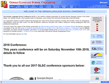 Tablet Screenshot of germanschools.org